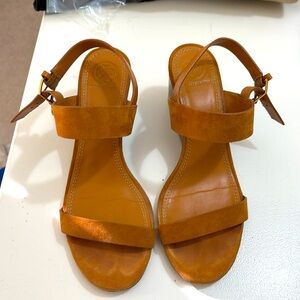 Tory Burch wedge sandals size 7.5